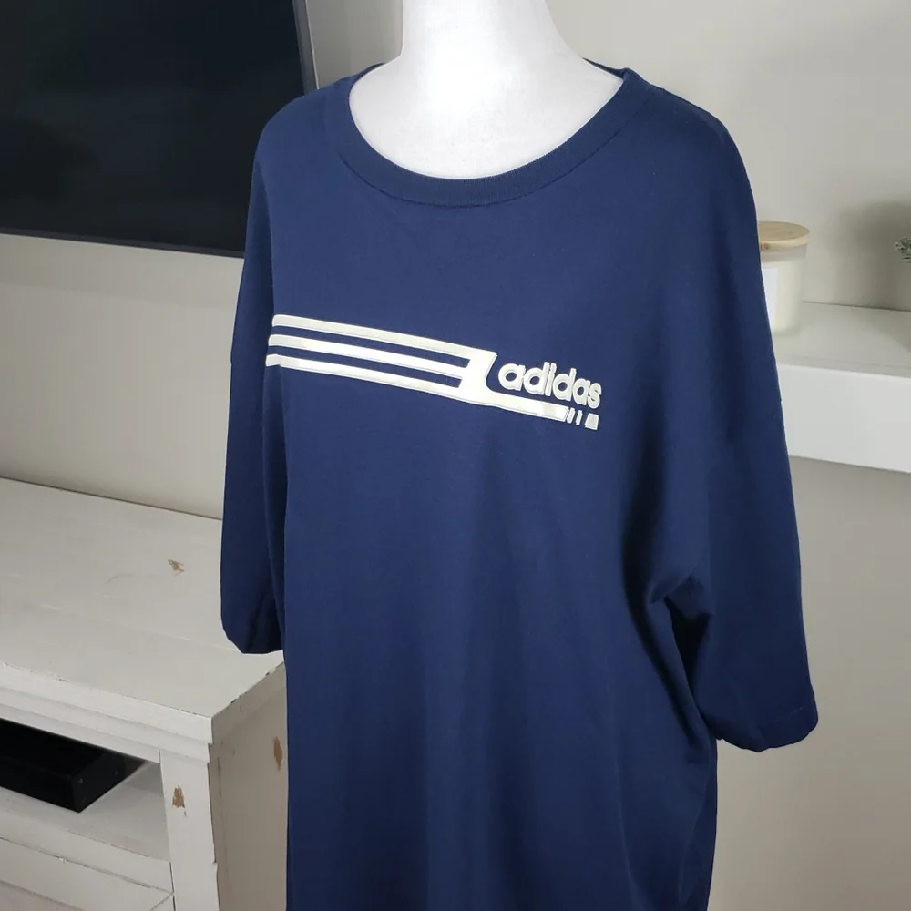 Adidas Blue Short Sleeve Tee